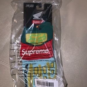 Fox x Honda x supreme racing gloves